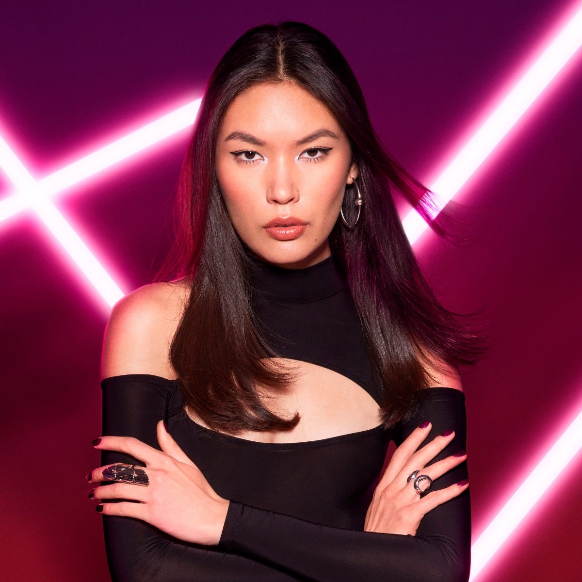 Asciugacapelli professionale con Ceramic Diamond & Keratin Cyber Glam
