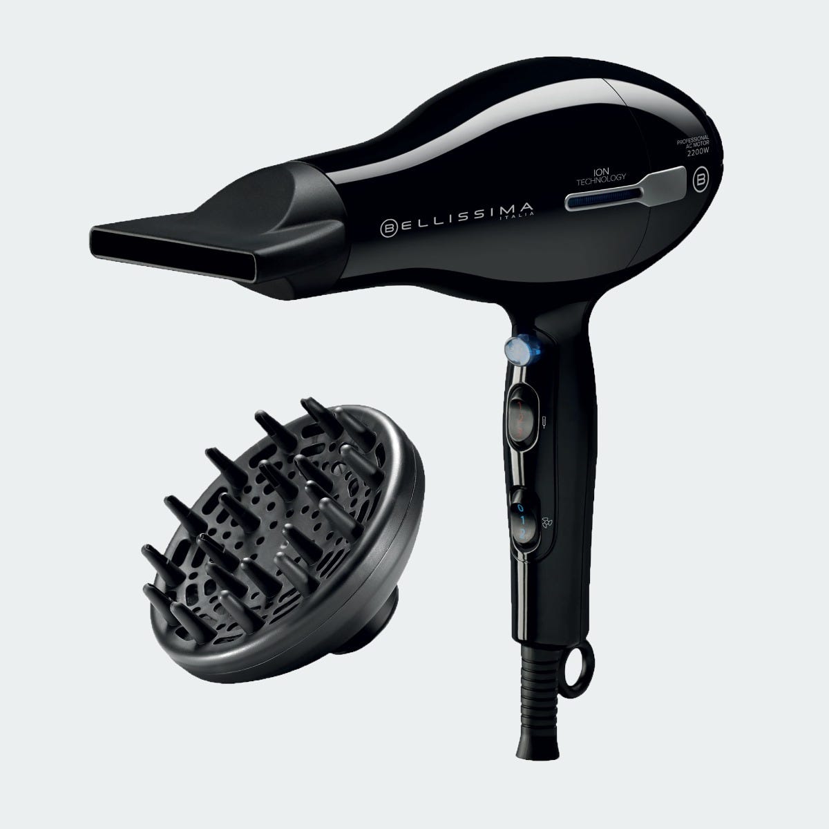 Asciugacapelli professionale con ionizzatore P2 2200