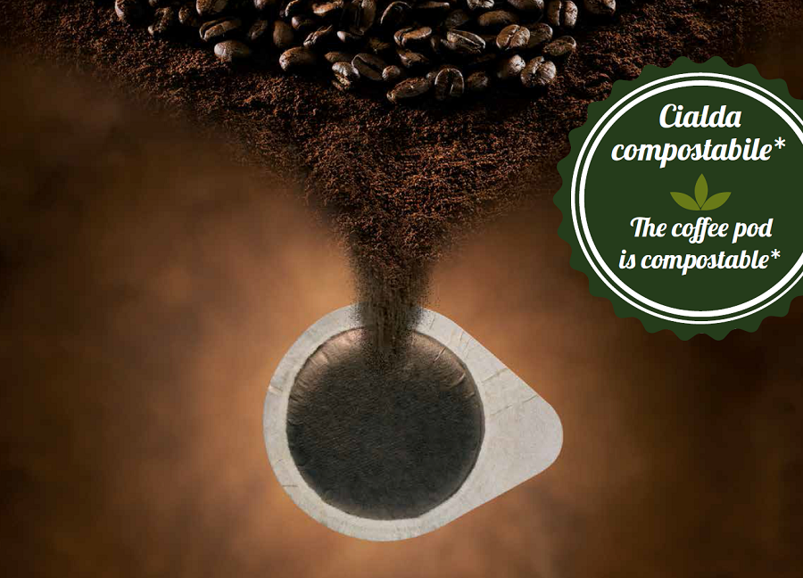 120 cialde caffè di pura Arabica. Miscela Vigoroso.
