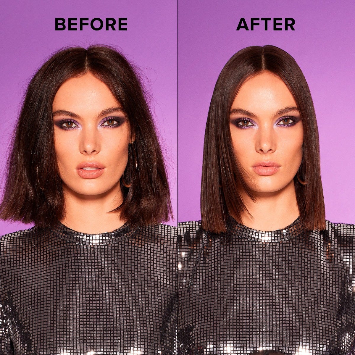 Piastra a vapore con Ceramic Diamond & Keratin Cyber Glam