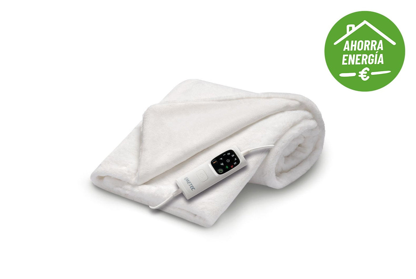 CaldoPlaid Adapto My Fluffy cm 160x120 Bianco