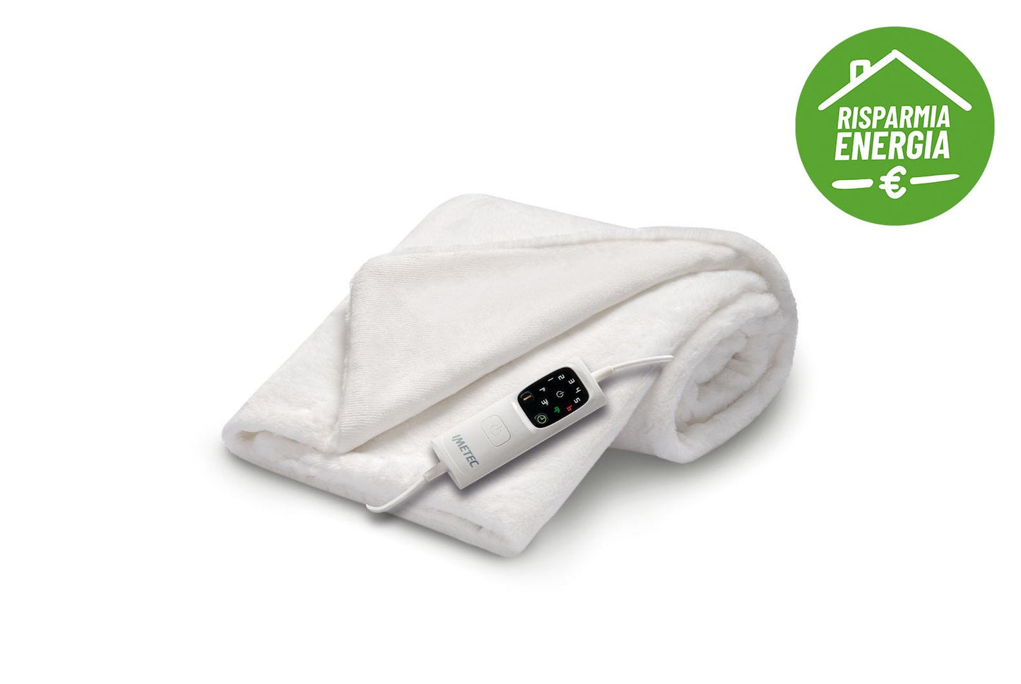 CaldoPlaid Adapto My Fluffy cm 160x120 Bianco
