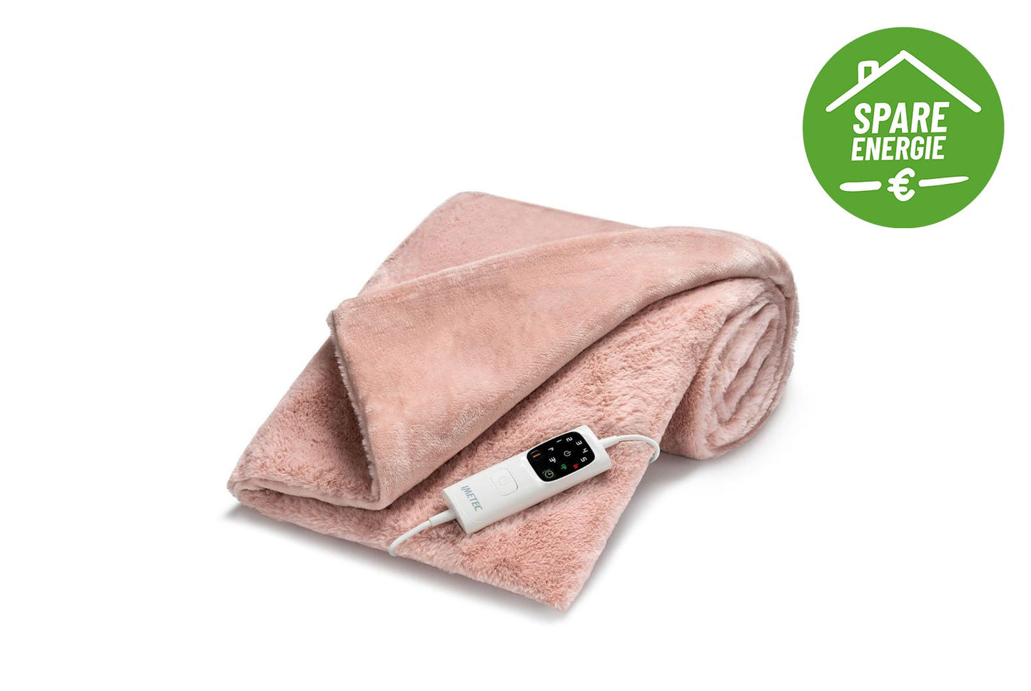 CaldoPlaid Adapto My Fluffy cm 160x120 Rosa