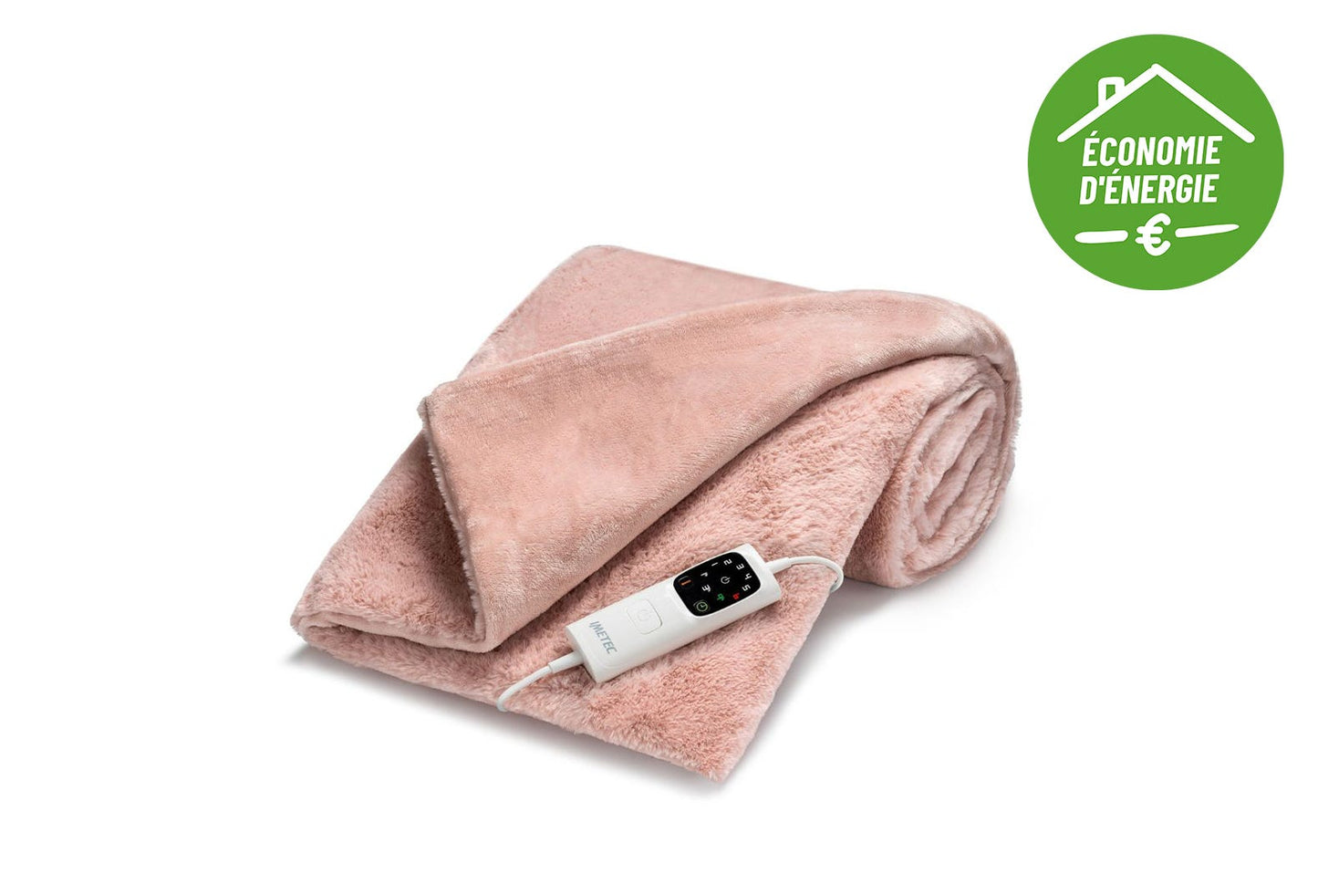 CaldoPlaid Adapto My Fluffy cm 160x120 Rosa