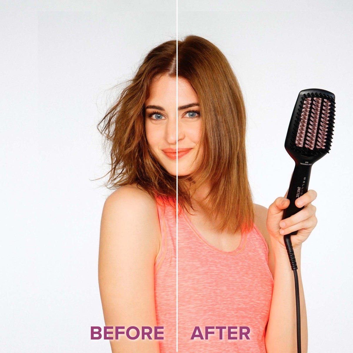 Spazzola elettrica lisciante Magic Straight Brush PB5 100
