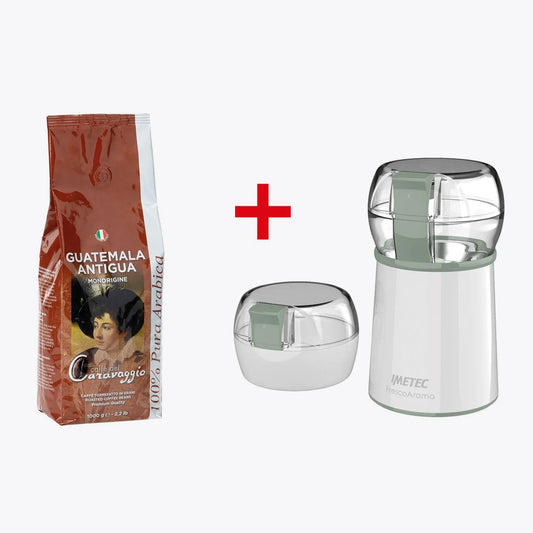 Kit macinacaffè e caffè in grani - kit