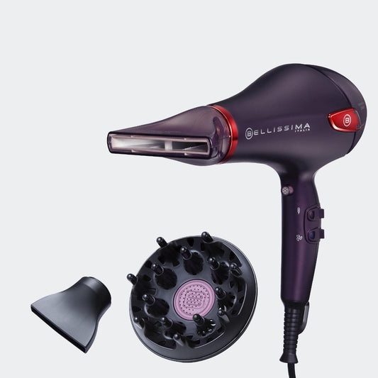 Asciugacapelli professionale con Ceramic Diamond & Keratin Cyber Glam