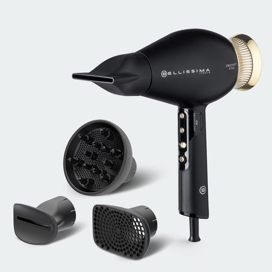 Asciugacapelli professionale con accessori Creativity 4 You