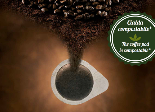 120 cialde caffè di pura Arabica. Miscela Intenso.