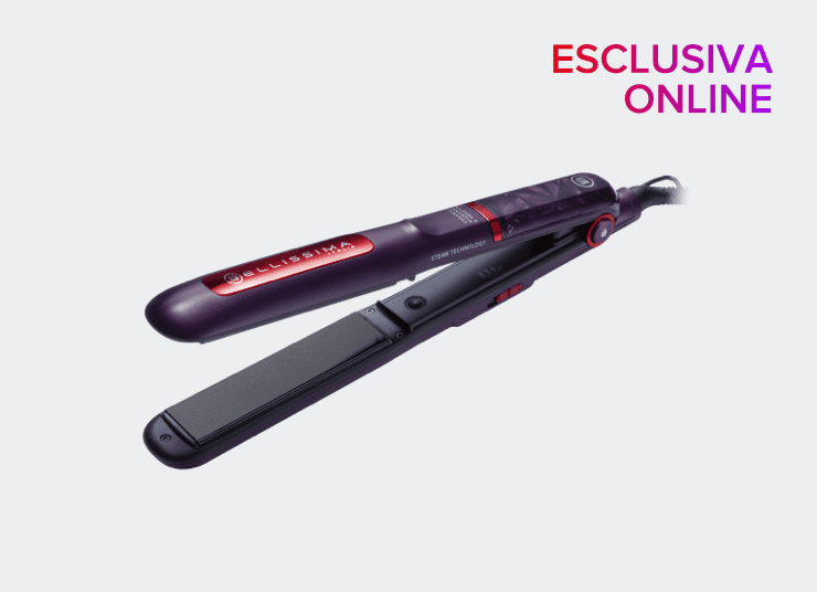 Piastra a vapore con Ceramic Diamond & Keratin Cyber Glam