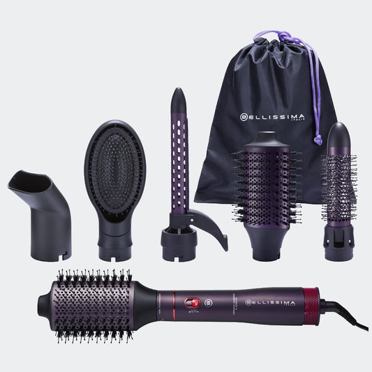 Spazzola ad aria calda con Ceramic Diamond & Keratin Cyber Glam