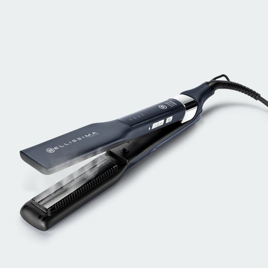 Piastra a vapore professionale con Ceramic & Keratin Steam Elixir Deluxe