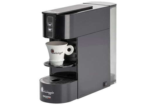 Macchina caffè espresso a cialde e.s.e. compostabili